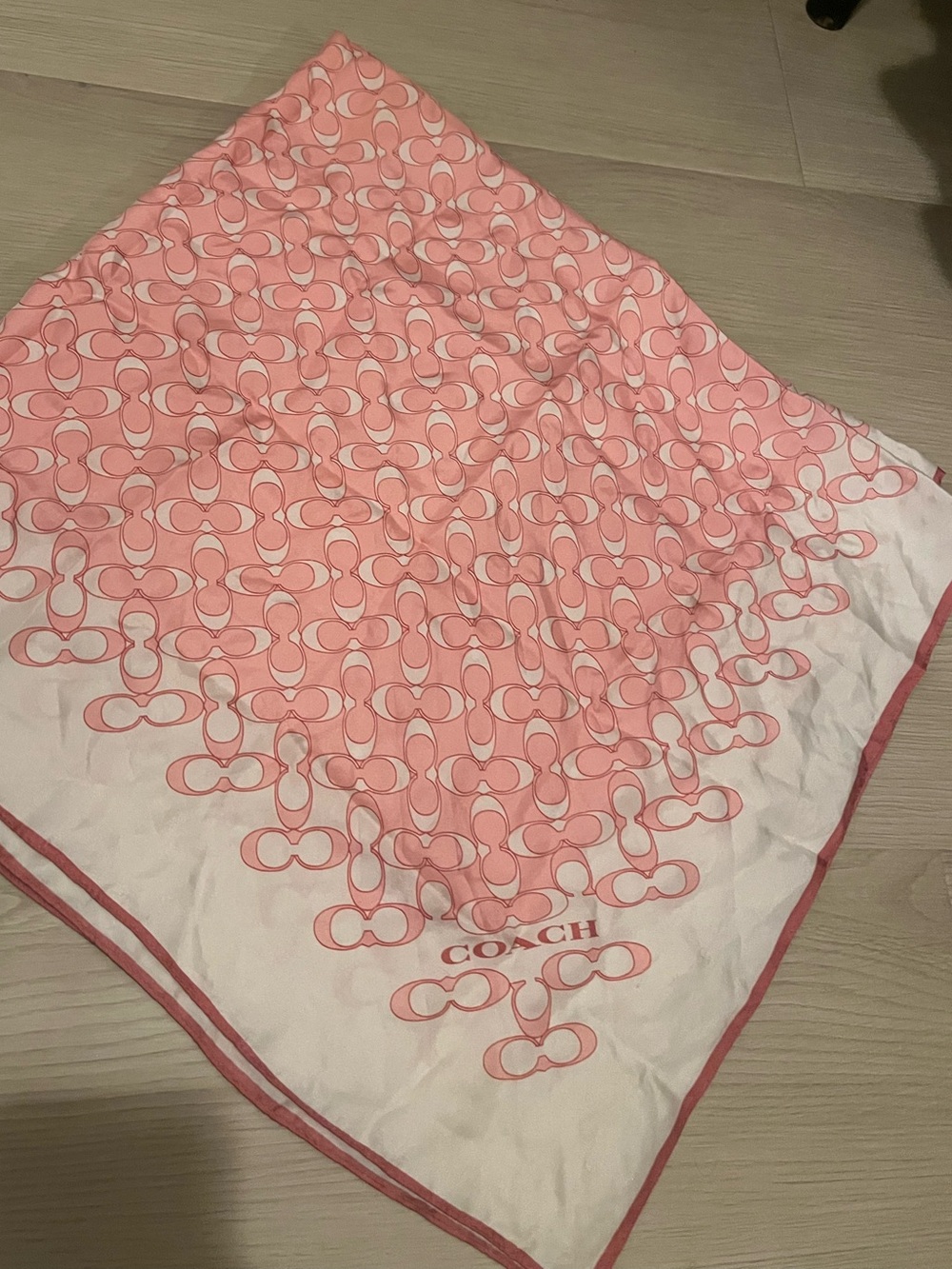 Coach Silk Scarf